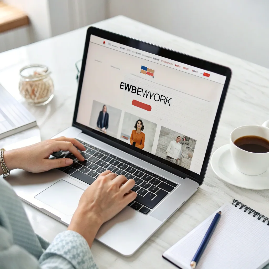 Placing an order online at EWBNEWYORK