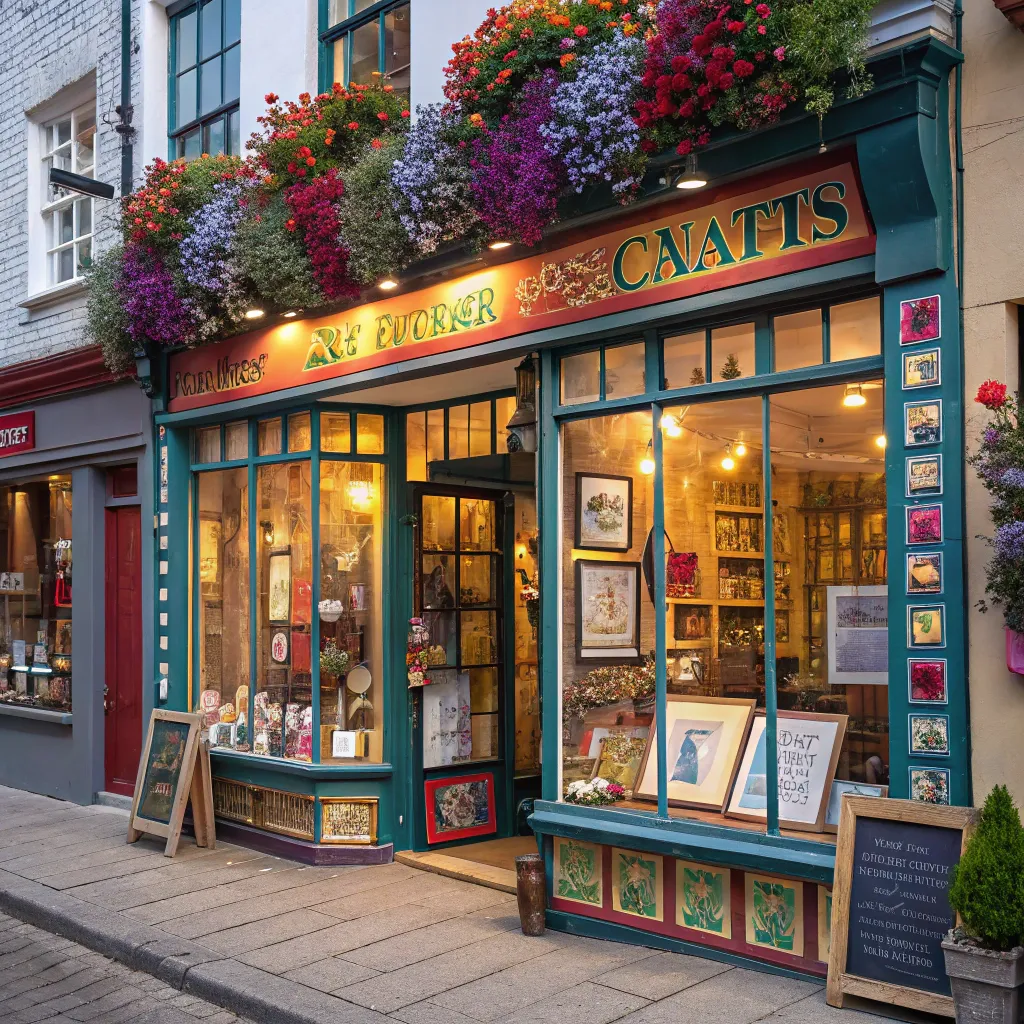 Art and Crafts Storefront